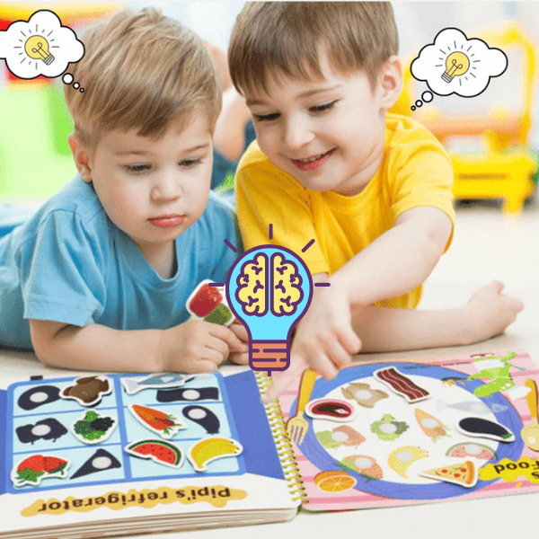 Livro Interativo Montessori Educação Infantil -  KidsBook